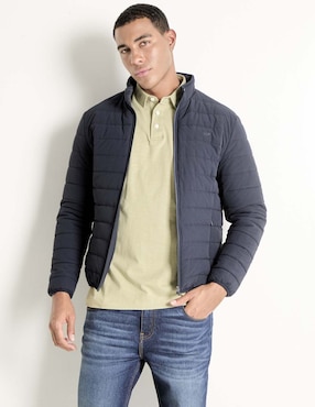 Chamarra casual Scappino capitonada para hombre