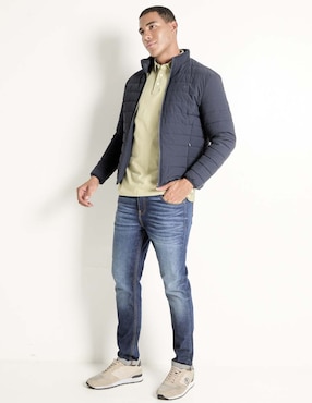 Chamarra casual Scappino capitonada para hombre