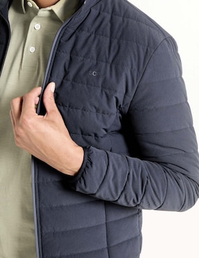Chamarra casual Scappino capitonada para hombre