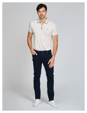 Pantalón regular Original Penguin de algodón para hombre