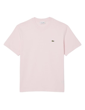 Playera Lacoste Core Essentials cuello redondo para hombre