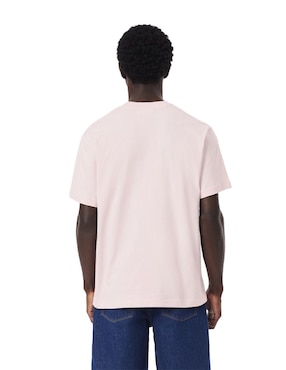 Playera Lacoste Core Essentials cuello redondo para hombre