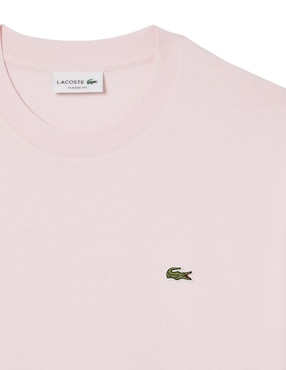 Playera Lacoste Core Essentials cuello redondo para hombre
