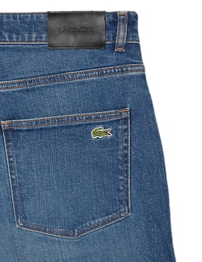 Jeans slim Lacoste stone wash para hombre