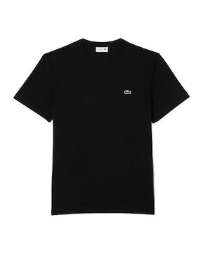 Playera Lacoste Core Essentials cuello V para hombre