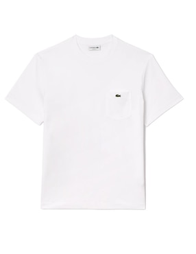 Playera Lacoste Core Essentials cuello redondo para hombre