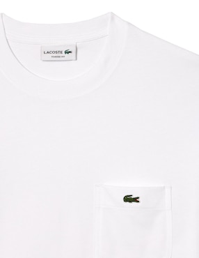 Playera Lacoste Core Essentials cuello redondo para hombre