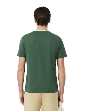 Playera Lacoste Core Essentials cuello redondo para hombre