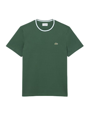Playera Lacoste Core Essentials cuello redondo para hombre