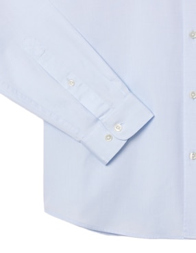 Camisa casual Lacoste de algodón manga larga para hombre
