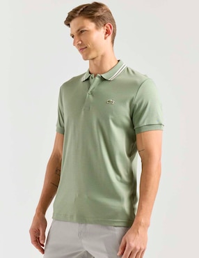 Playera tipo polo Lacoste para hombre
