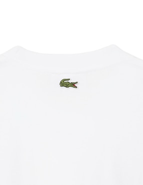 Playera Lacoste Core Originals cuello redondo para hombre