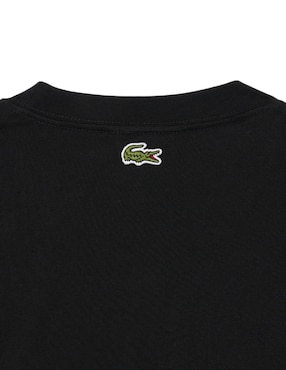 Playera Lacoste Core originals cuello redondo para hombre