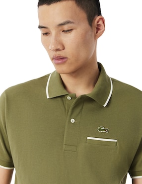 Playera tipo polo Lacoste Core Essentials para hombre