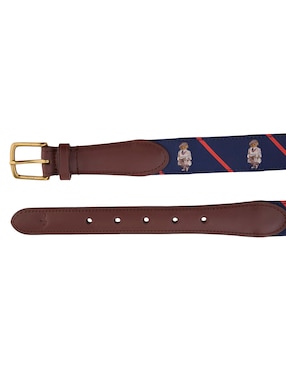 Cinturón Polo Rl de cuero para hombre