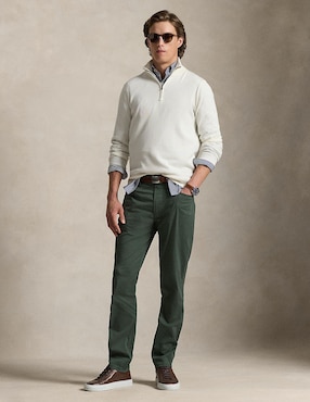 Pantalón straight Polo Rl de algodón para hombre