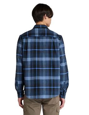 Camisa casual Timberland de algodón manga larga para hombre