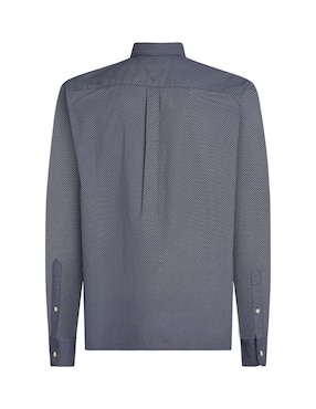 Camisa casual Tommy Hilfiger de algodón manga larga para hombre