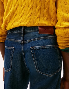 Jeans straight Tommy Hilfiger MW040363-1bn para hombre