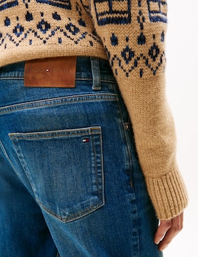 Jeans straight Tommy Hilfiger MW040566-1BE para hombre