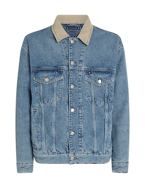 Chamarra casual Tommy Hilfiger con bolsillos para hombre