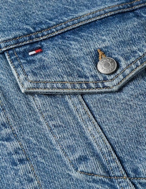 Chamarra casual Tommy Hilfiger con bolsillos para hombre