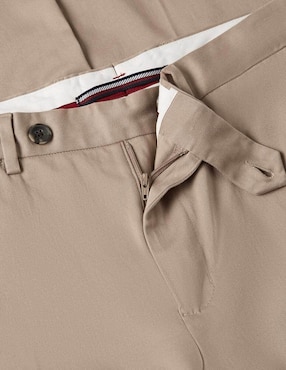 Pantalón regular Tommy Hilfiger de algodón para hombre