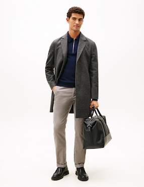 Pantalón casual regular regular Tommy Hilfiger de algodón para hombre
