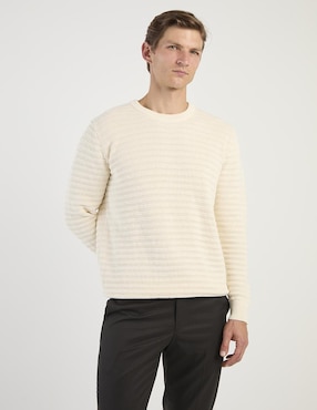 Suéter Scappino cuello redondo para hombre