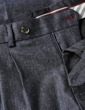 Pantalón casual regular regular Tommy Hilfiger de lana para hombre