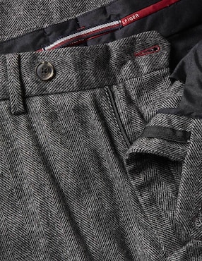 Pantalón regular Tommy Hilfiger de lana para hombre