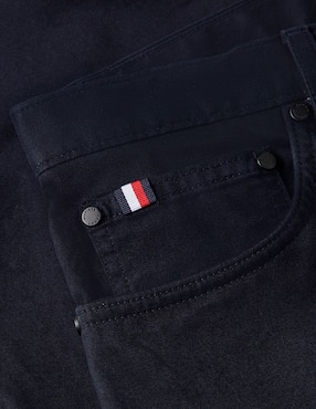 Pantalón regular Tommy Hilfiger de algodón para hombre