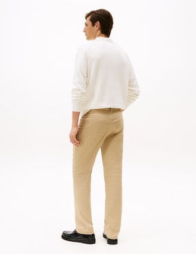 Pantalón regular Tommy Hilfiger de algodón para hombre