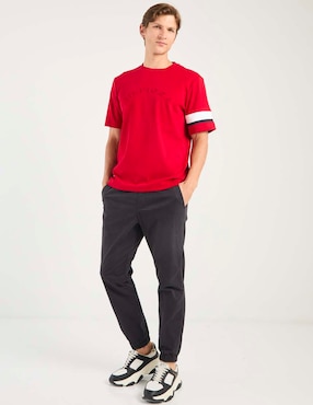 Playera Tommy Hilfiger cuello redondo para hombre