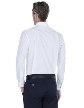 Camisa de vestir Scappino de algodón manga larga para hombre