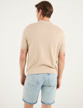 Playera tipo polo Scappino para hombre