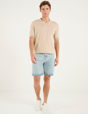 Playera tipo polo Scappino para hombre