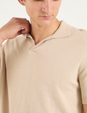 Playera tipo polo Scappino para hombre