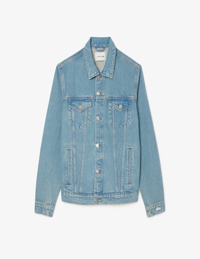 Chamarra denim Lacoste no para hombre