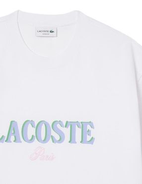 Playera Lacoste Holiday cuello redondo para hombre