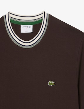 Playera Lacoste cuello redondo para hombre