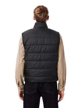 Chaleco Lacoste impermeable con bolsillos para hombre