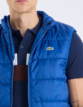 Chaleco Lacoste capitonado para hombre