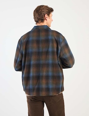 Chamarra casual Calvin Klein texturizado para hombre