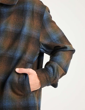 Chamarra casual Calvin Klein texturizado para hombre