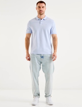 Playera tipo polo Calvin Klein para hombre