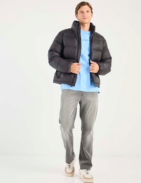 Chamarra acolchada Calvin Klein con bolsillos para hombre