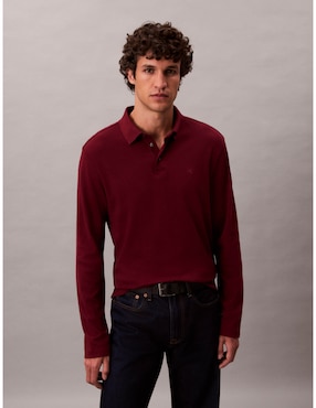 Playera tipo polo Calvin Klein para hombre