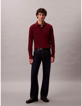 Playera tipo polo Calvin Klein para hombre