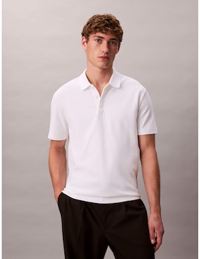 Playera tipo polo Calvin Klein para hombre